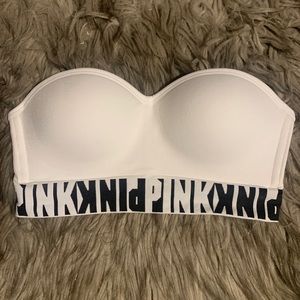 VS PINK strapless bra XS